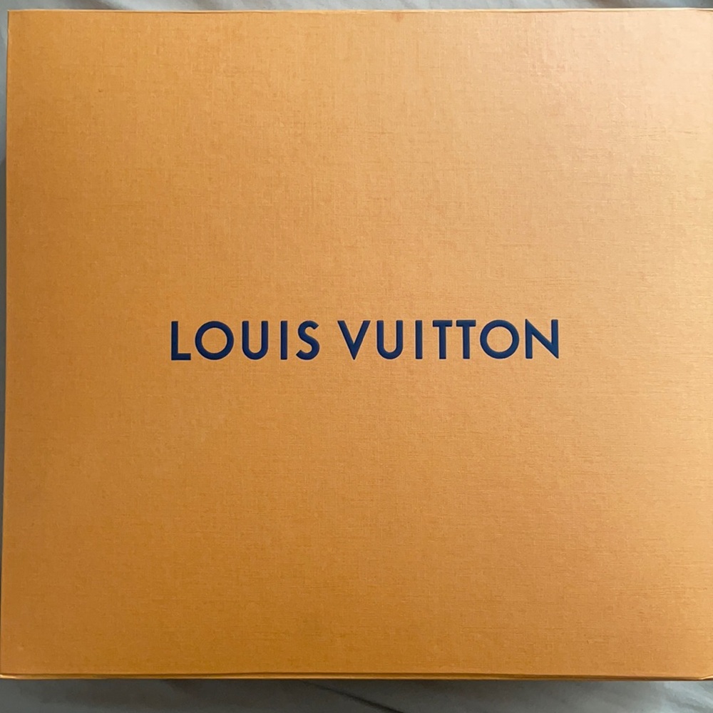 Authentic Louis Vuitton box with duster bag